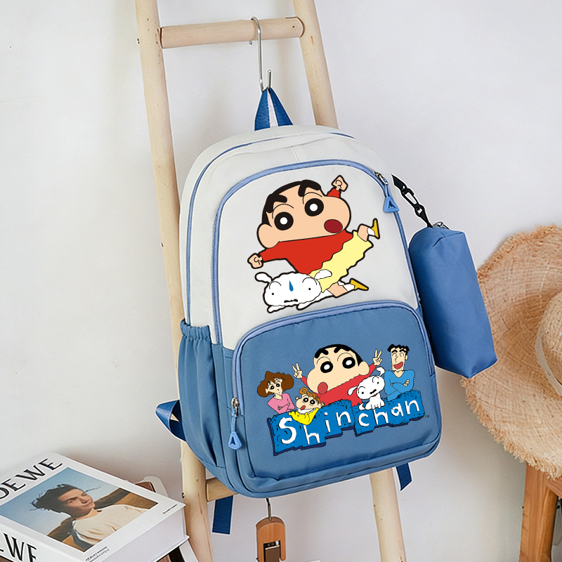 School Backpack Teen - Crayon Shin-chan Jongen Meisje Schooltas Etui