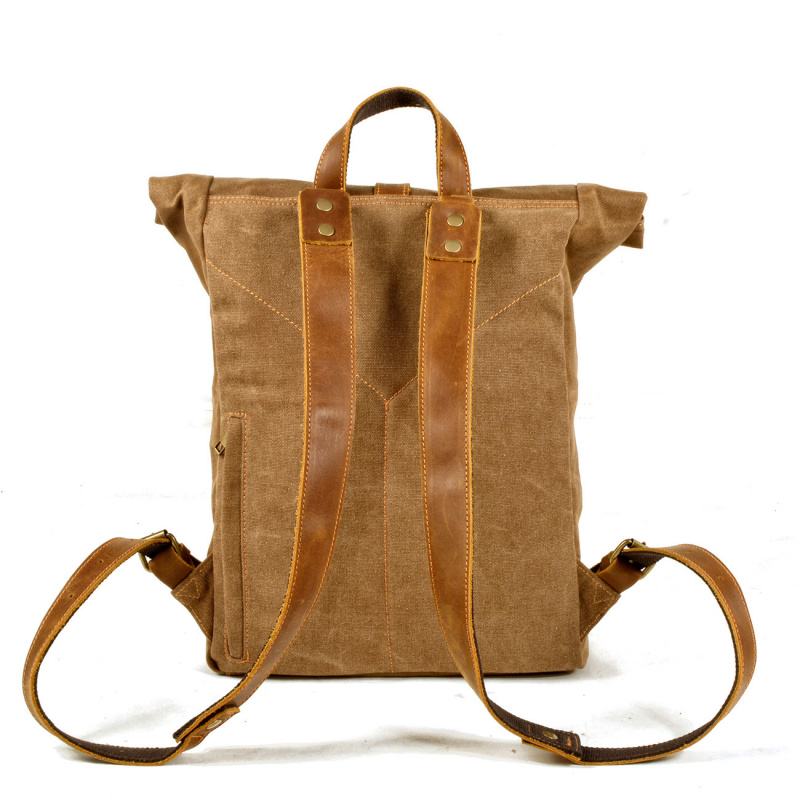 Nieuwe, eenvoudige en retro ru - Canvas Backpack Casual recensie en prijs