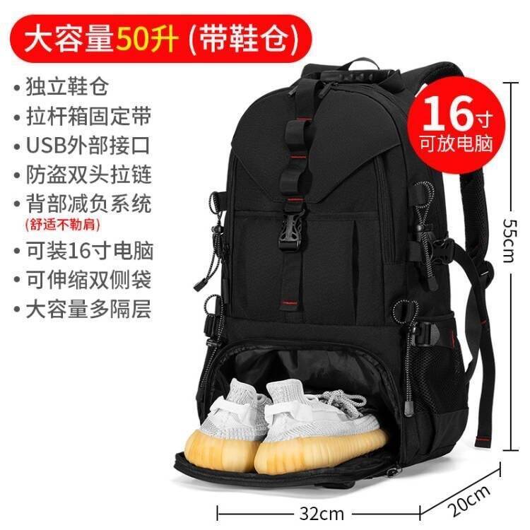 Nieuwe extra grote capaciteit  - Canvas Backpack Casual recensie en prijs