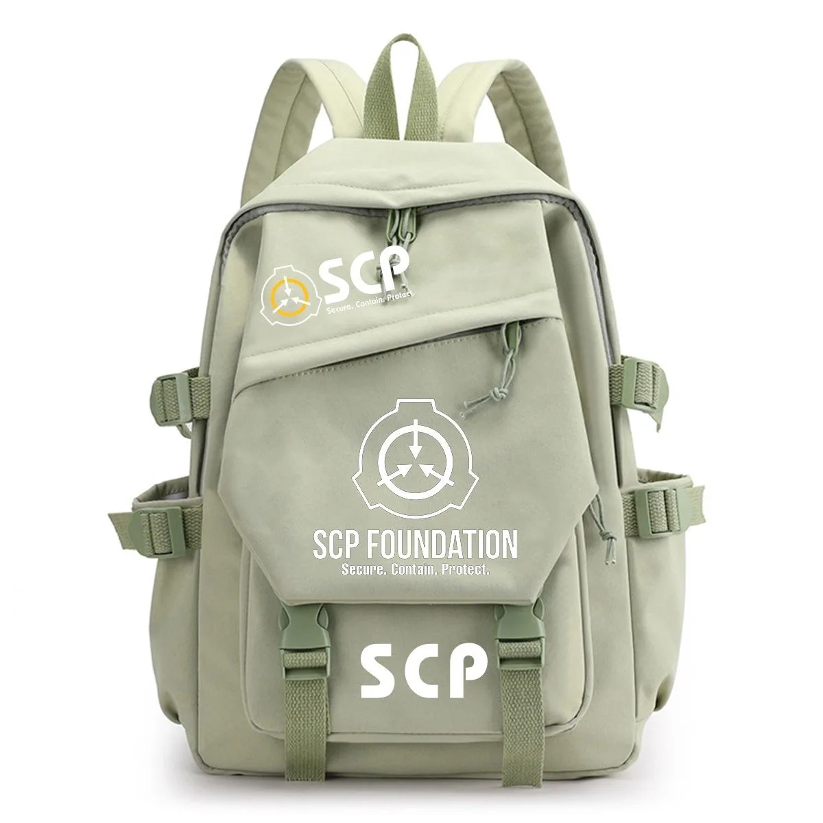 Zwart Blauw Groen Wit Roze, SC - School Backpack Teen recensie en prijs