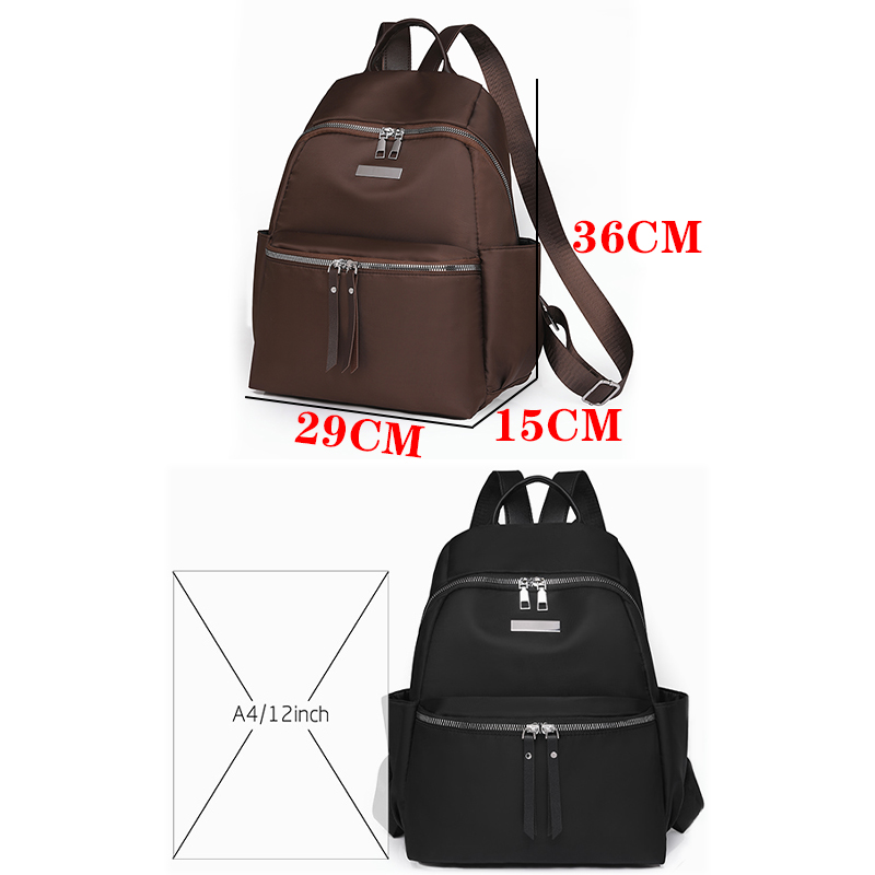 Lichtgewicht Nylon Damesrugzak - Mini Backpack Purse recensie en prijs