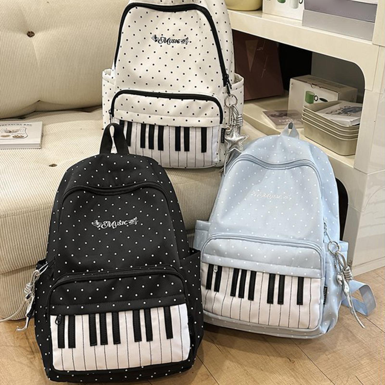 Reisrugzak met pianoprint, gro - Fashion Backpack Women recensie en prijs