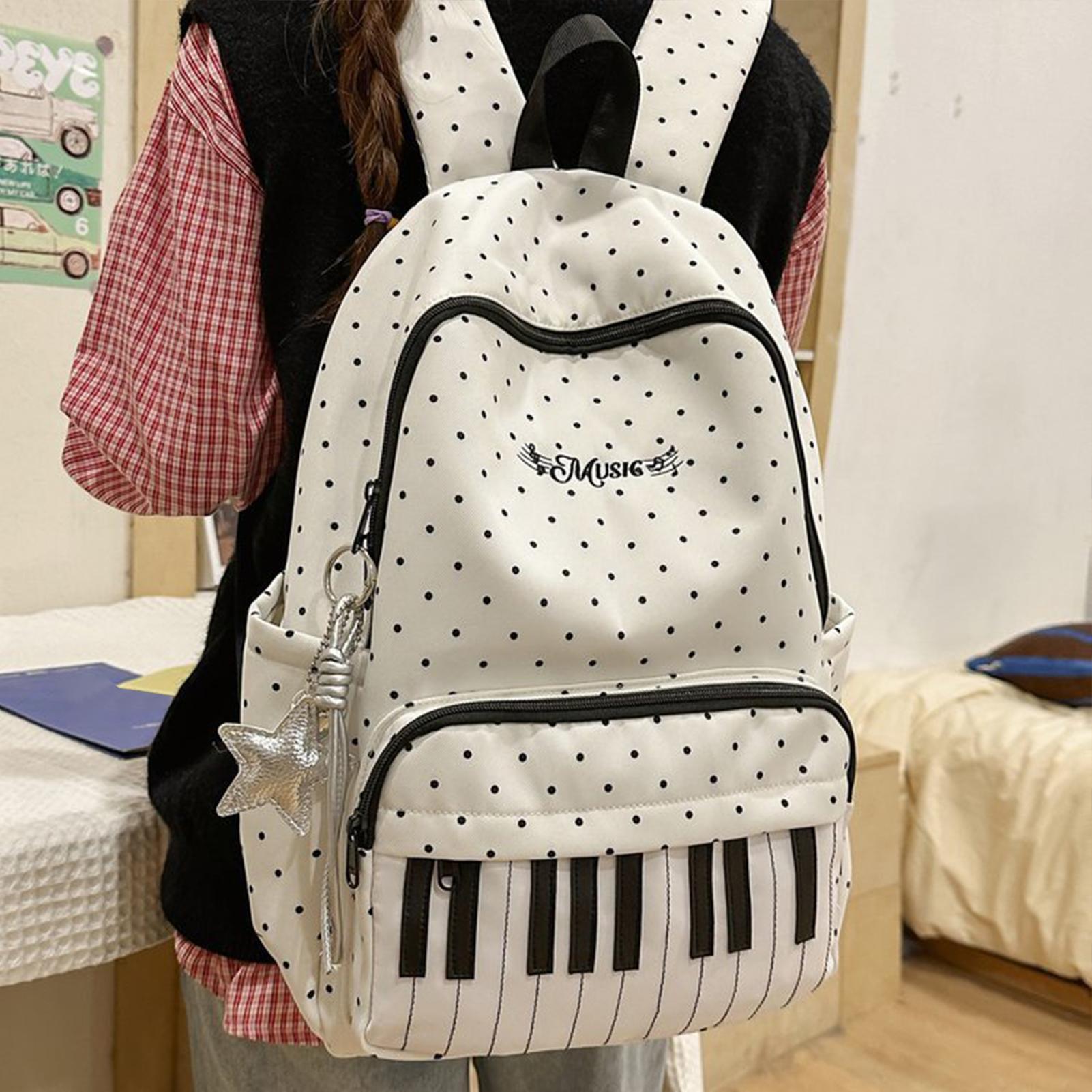 Reisrugzak met pianoprint, gro - Fashion Backpack Women recensie en prijs